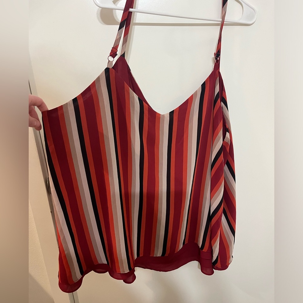 Torrid sleeveless blouse size 4